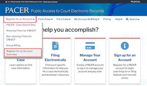 How To Open A Free Pacer Account To Find Federal Criminal And