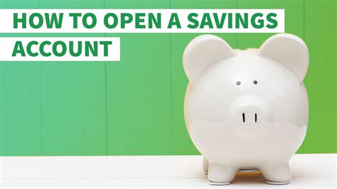 How To Open A Savings Account Gobankingrates