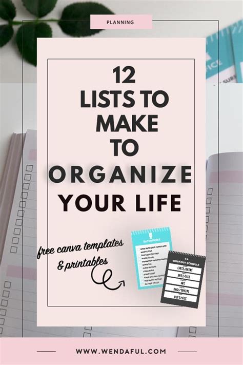 How To Organise Your Life Amp Simplify Your Days