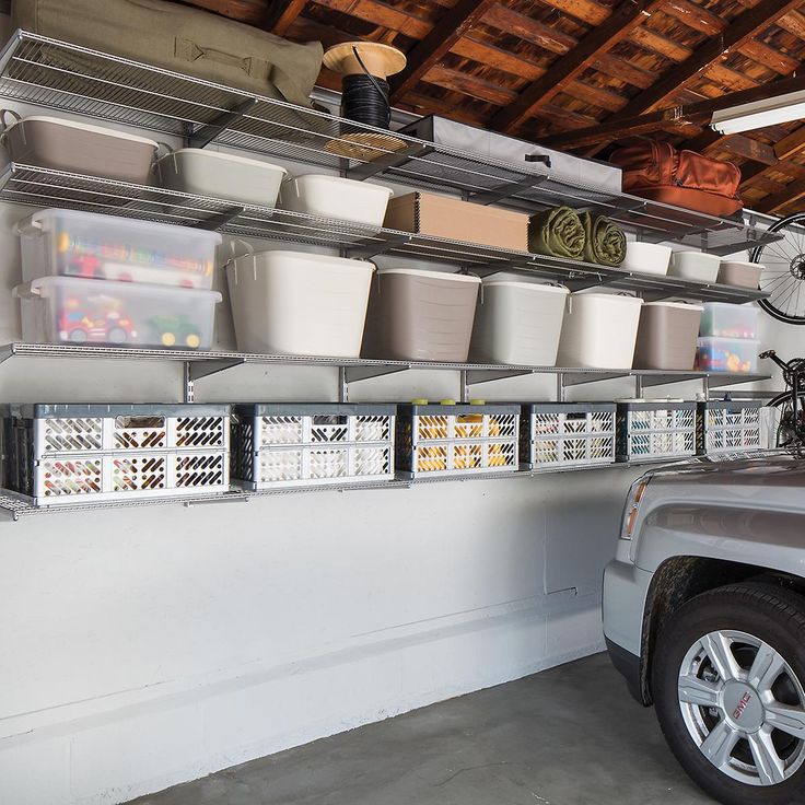 How To Organize A One Car Garage 16 Storage Ideas