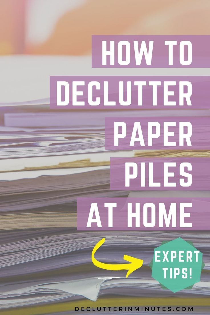 How To Organize And Declutter Paperwork Simple Strategy To Help Fix