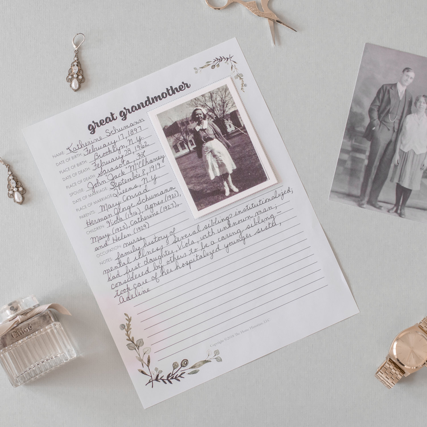 How To Organize Family History Documents Jenna Leigh Tait