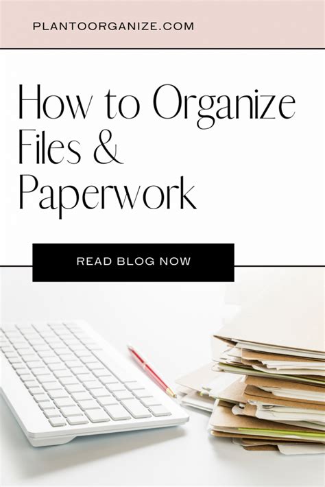 How To Organize Files Paperwork In Six Easy Steps Artofit