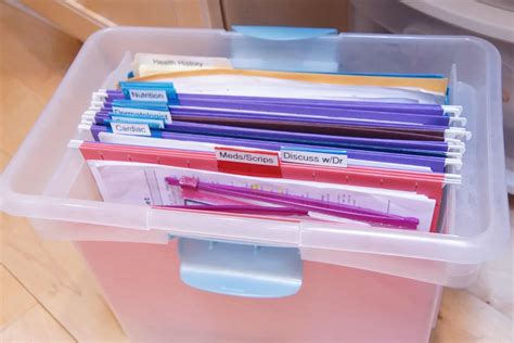 5 Tips Organize Medical Paperwork