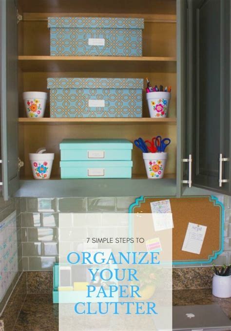 5 Tips Organize Paperwork