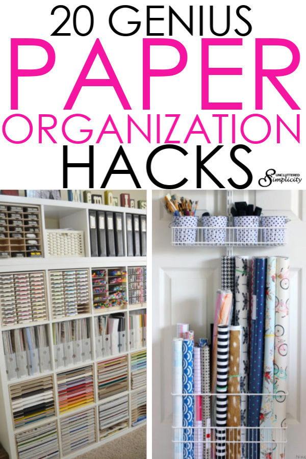 How To Organize Paperwork Organizing Paperwork Organize Paper Scraps Paper Organization