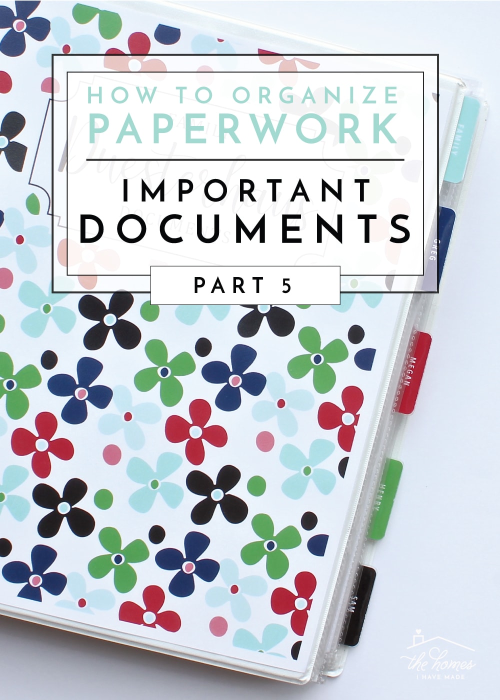 How To Organize Paperwork Part 5 Creating An Important Documents Binder