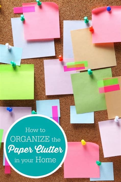 How To Organize The Paper Clutter In Your Home Simply Stacie