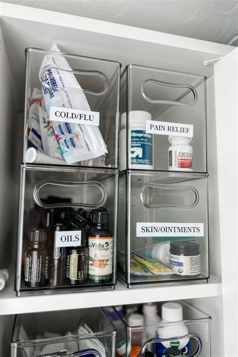 How To Organize Your Medicine Cabinet In 6 Easy Steps