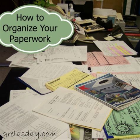 How To Organize Your Paperwork Ann S Entitled Life