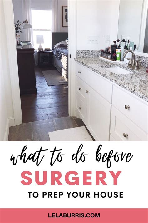 How To Prep Your House Before Having Surgery Organized Ish Knee