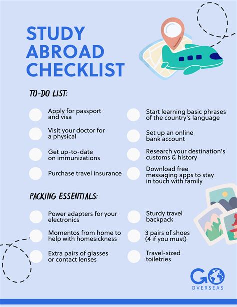 How To Prepare For Studying Abroad 10 Things To Do Before Your Trip