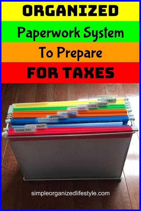 Prepare Tax Paperwork Easily