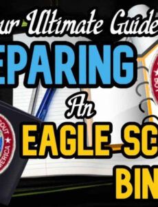 How To Prepare Your Eagle Binder Tips From An Eagle Scout