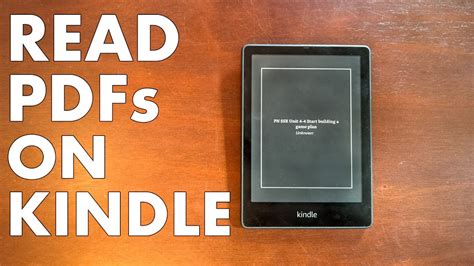 How To Read Pdfs On Kindle