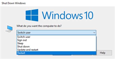 How To Reboot Windows 10 Pc All Possible Ways To Restart Windows