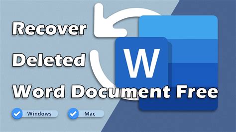 How To Recover Deleted Word Documents Files For Free