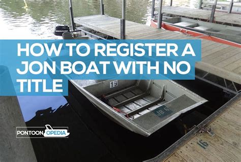 How To Register A Boat Trailer Without A Title Legal Requirements