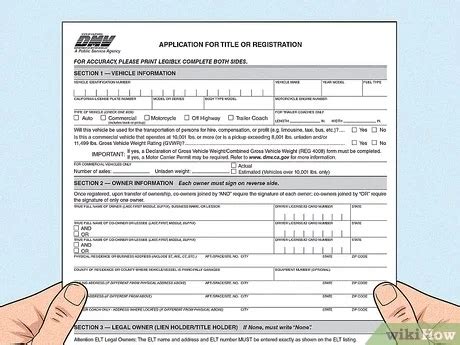 How To Register A Gifted Car In Ca State