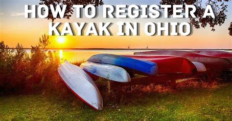 How To Register A Kayak In Ohio 2023 Kayak Rock