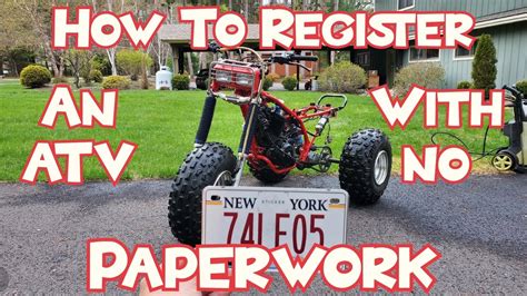 5 Ways Register ATV NY