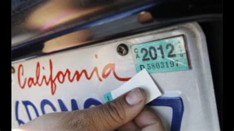 How To Remove Registration Sticker When You Get A New One Driving Guide