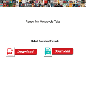 Renew MN Tabs Online