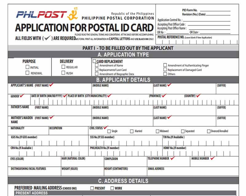 How To Renew Postal Id In 2024