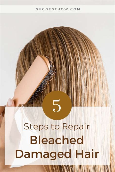 How To Repair Bleached Damaged Hair 5 Easy Tips