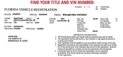 How To Replace Lost Vehicle Registration Fl Darrin Kenney S Templates