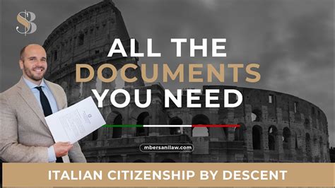 How To Retrieve The Documents Required For Italian Citizenship By Descent