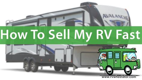 How To Sell My Rv Fast In 2 Steps Youtube