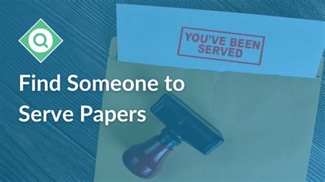 How To Serve Papers To Someone You Can T Find