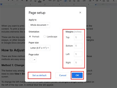 How To Set Margins In Google Docs A Step By Step Guide For 2024