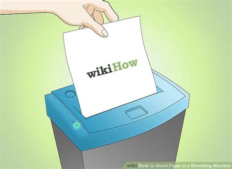 How To Shred Paper In A Shredding Machine 5 Steps With Pictures