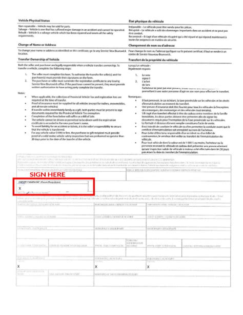 How To Sign And Submit Your Vehicle Ownership In Canada Cashforcars Ca