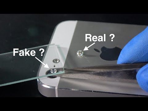 How To Spot Fake Diamonds Diamond Authenticity Test Youtube