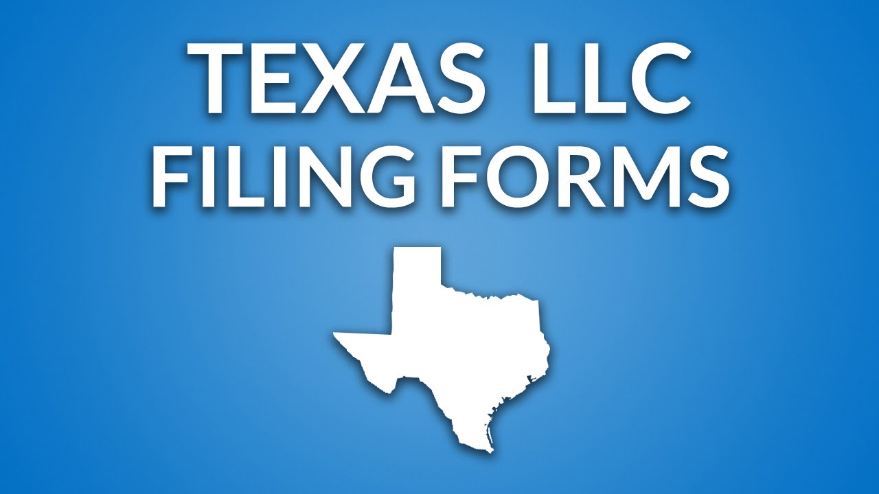 How To Start An Llc In Texas Easy Texas Llc Formation Youtube