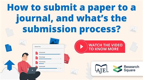 How To Submit A Paper To A Journal And What Amp 39 S The Submission Process Youtube