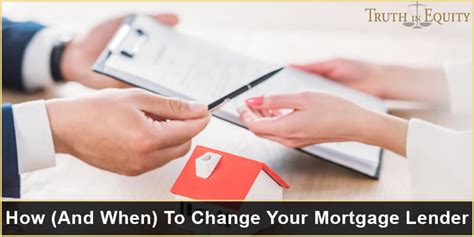 How To Switch Mortgage Lenders