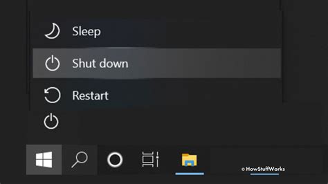 How To Switch On Startup The Computer How To Shutdown Or Switch Off