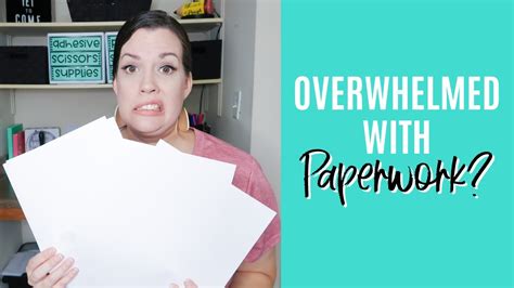 How To Tame All The Teacher Paperwork And The Flow Of Paper In Your