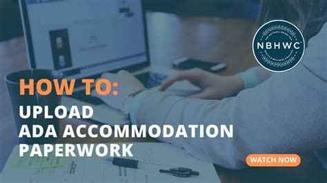 How To Upload Ada Accommodation Paperwork For The Nbhwc Board Exam Youtube