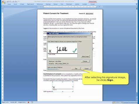 How To Use Digital Signatures In The Healthcare Industry Demo Youtube