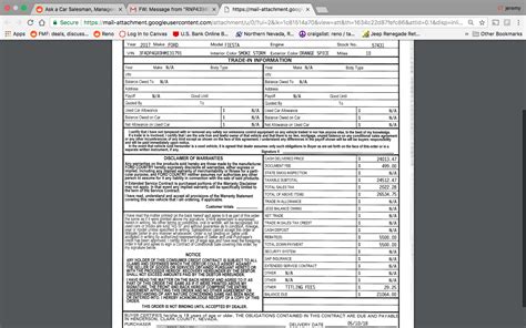 View Original Car Purchase Paperwork