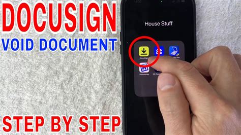 How To Void Document On Docusign Youtube