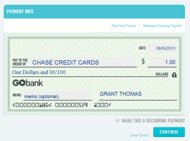 How To Write A Chase Check With Example