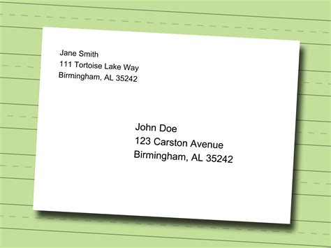 How To Write A Professional Mailing Address On An Envelope