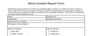 How To Write An Employee Incident Report Templates Tips Appenate