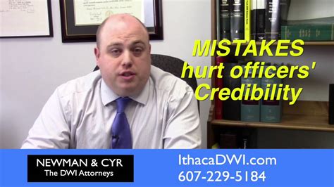 How We Use Police Paperwork Mistakes To Defend New York Dwi Youtube